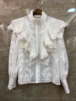 

2020 New Women's Embroidered Shirt 322