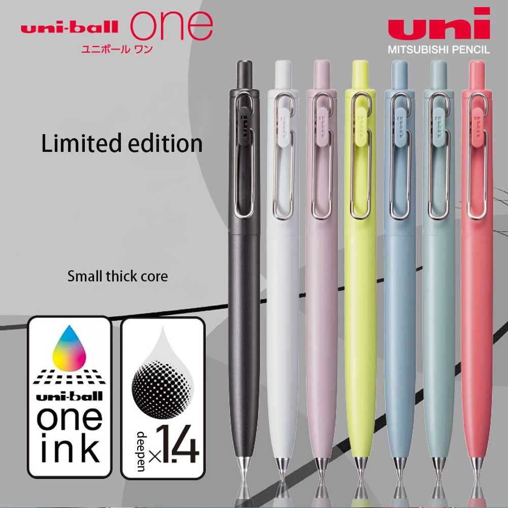 Japan Uni Small Thick Core Limited Gel Pen Umnsf05 Upgraded Version Of Colored Pen Black