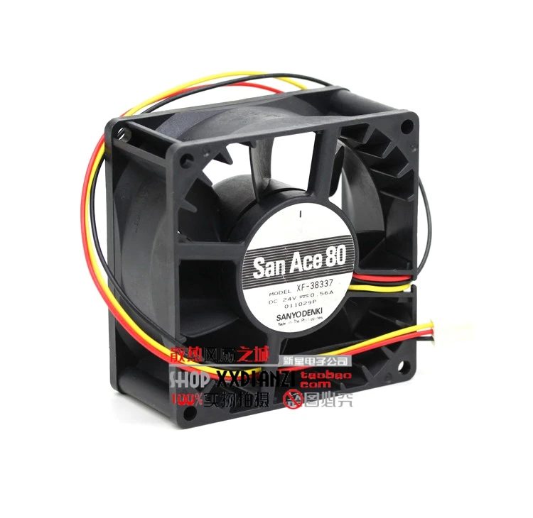 

Original XF-38337 8038 0.56A 24V three wire inverter cooling fan