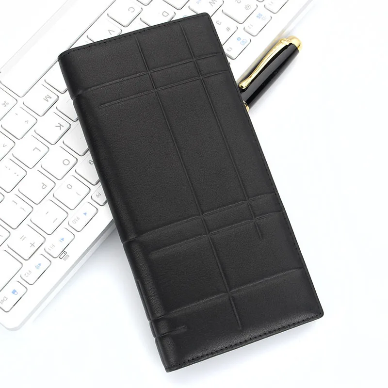 

Wallet Men Short Genuine Leather Tabby First Layer Cow Leather Wallet Verticle Wallet Embossed Purse Driving License Soft Leathe