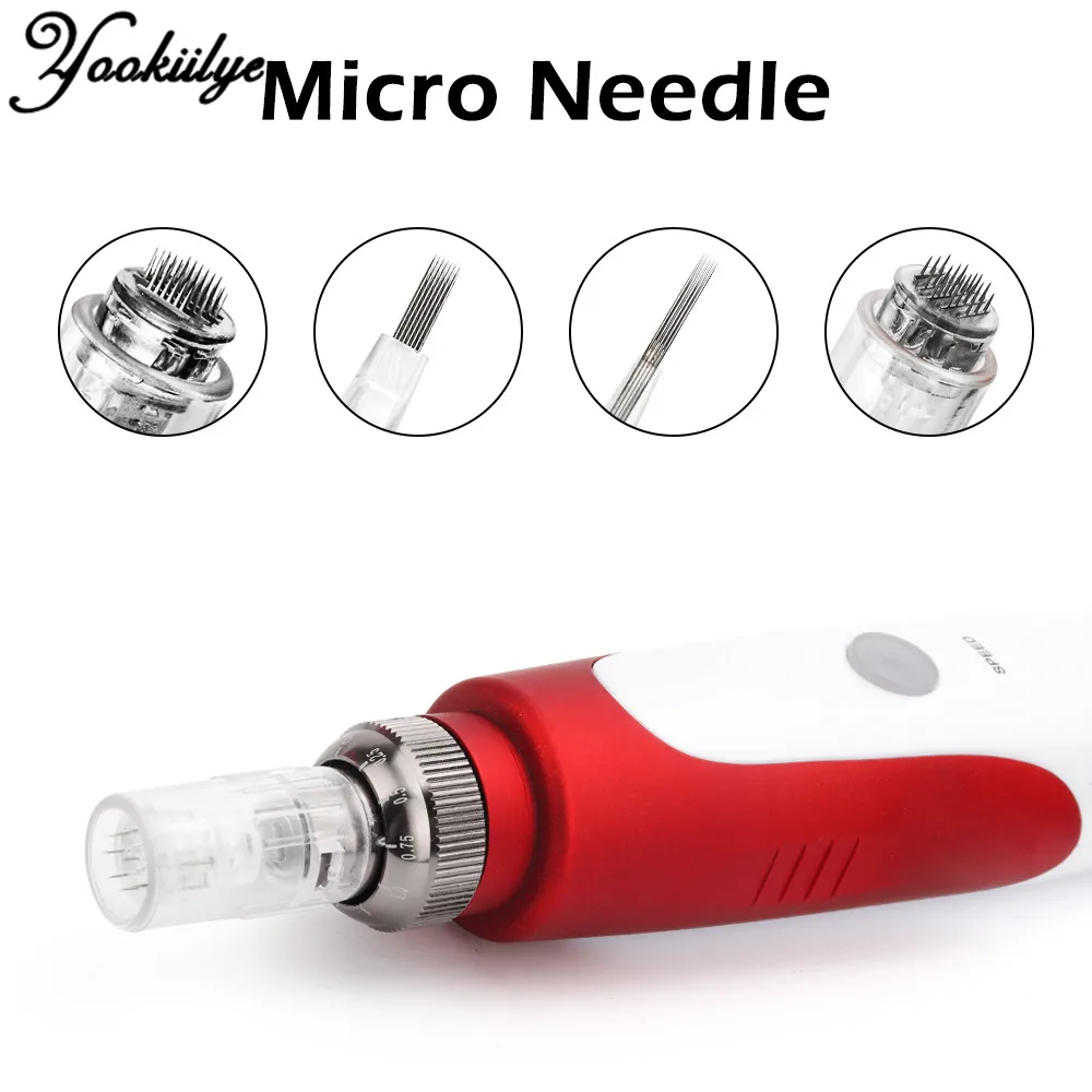 Новый 10 шт. байонетный картридж для замены Dr Pen Micro needle 9 pin / 12 36 nano Nano Needles Derma