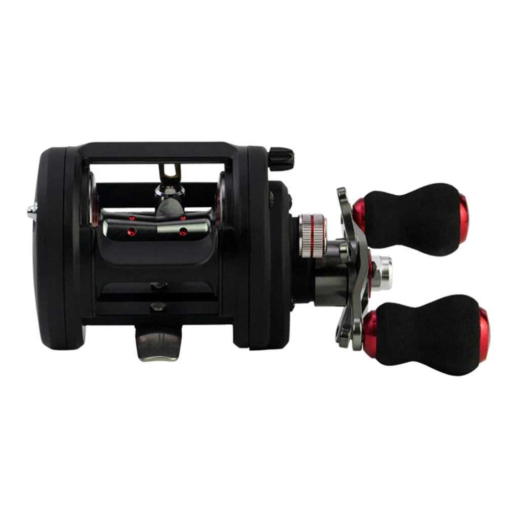 Big Game Trolling Round Baitcasting Reel 18+1 BB Level Wind Reel Saltwater 