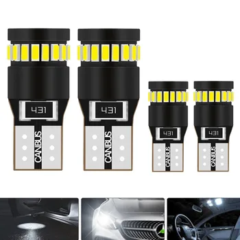 

4x t10 canbus led 24leds 3014smd car interior light Car signal lamp for ford ka for kia sorento for bmw e63 for bmw e87 t10 lamp