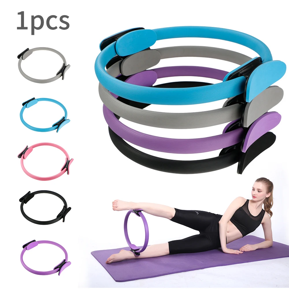 

Professional Yoga Circle Pilates Sport Magic Ring Women Fitness Kinetic Resistance Circle Gym Workout Pilates Accessories 5Color