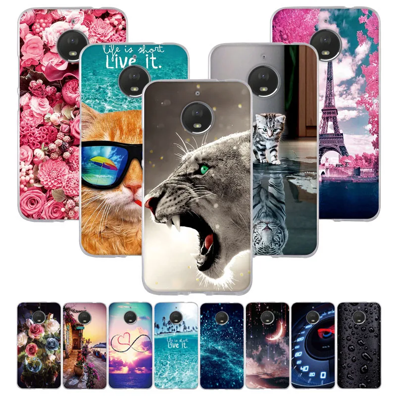 

For Motorola Moto E4 Plus Case 5.5" Silicon Soft TPU Cover For Moto E4 Plus Case Cover For Motorola Moto E Plus (4th Gen.) Coque