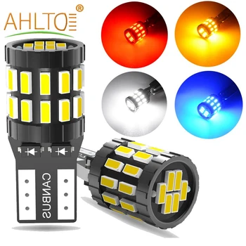 

2PCS T10 W5W Car Led Canbus Bulbs Car Parking Position Light Interior Bulb 6000K LED Interior Reading Parking Lamp Clearance Led