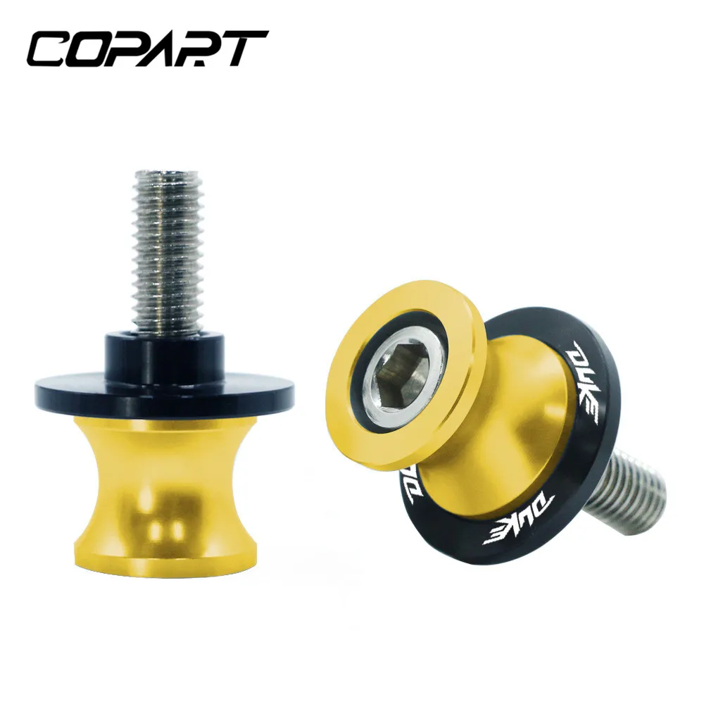 Для KTM Duke 125 250 200 390 690 990 2013- 2 шт. M10 мотоциклетные качели armslider катушки ЧПУ поворотный рычаг стенд винт