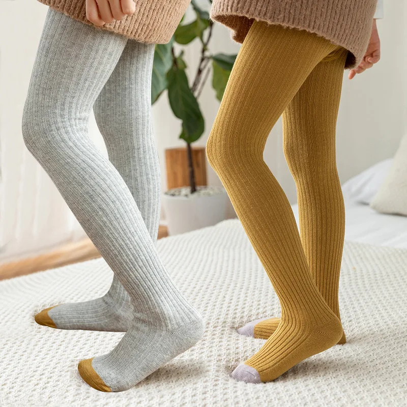 8years Girl Tights Baby Stockings Autumn Winter Warm Child Pantyhose Kids Cotton Pants Cute Girls Trousers kids pantyhose toddler tights kids leggings