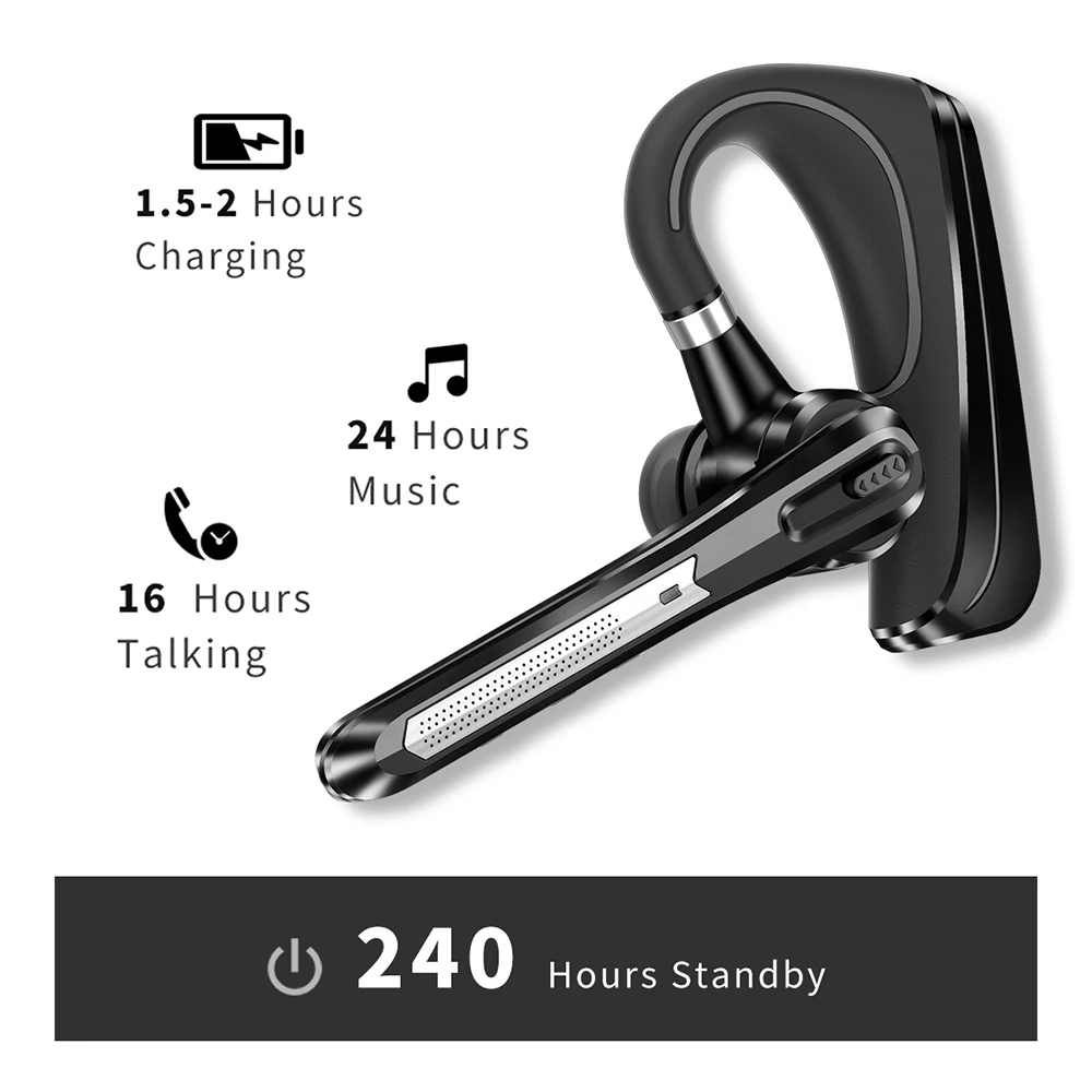 B3 Bluetooth Headset Handsfree Earpiece 