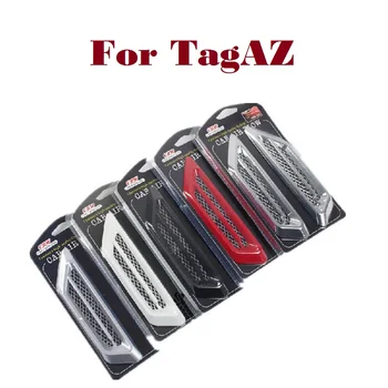 

2PCS Car body shark gills outlet doors stickers styling for TagAZ Aquila C10 C190 C-30 Road Partner Tager Vega car styling
