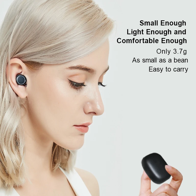 Mornlex MT01 наушники вкладыши TWS Bluetooth 5 0 стерео Беспроводной кнопочное управление Шум