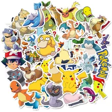 Наклейки Takara tomy Pokemons для багажа скейтборда телефона ноутбука
