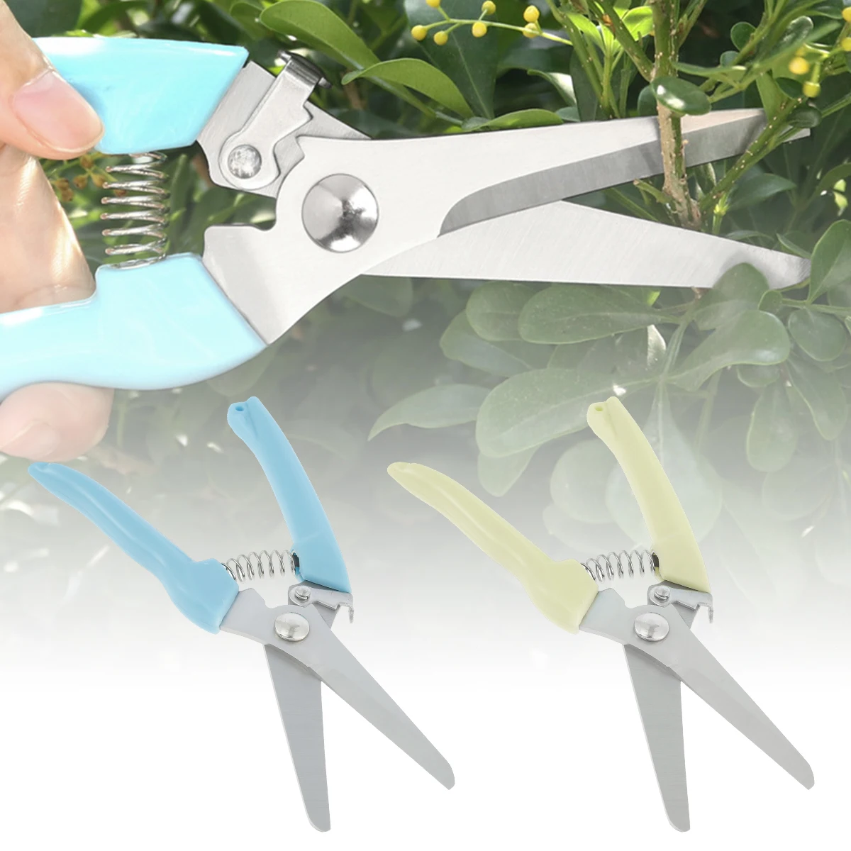 『Cheap!!!』- Professional Pruning Shears Steel Head Garden Scissors
Plant Trimming Secateurs Non Slip Handle Home Portable Tools