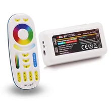 미 라이트 2.4g rf 무선 단일 색상 조 광 기 cct rgb rgbw rgb + cct fut039 원격 스트립 컨트롤러(China)