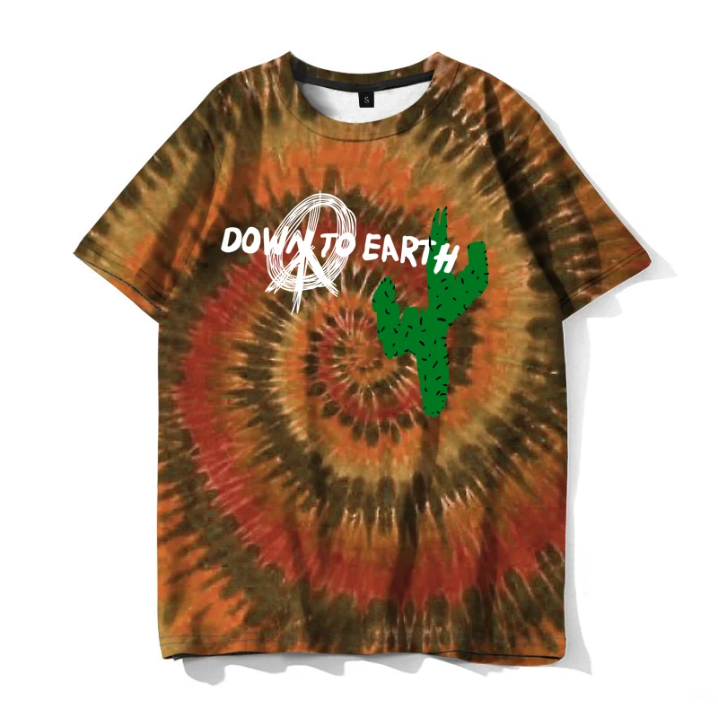 ASTROWORLD Трэвиса Скотта футболка для мужчин и женщин штрих мой пламенный кактус уличная летняя футболка Harajuku ASTROWORLD футболка - Цвет: ast00011