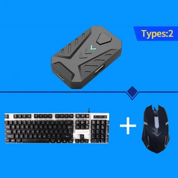 

Keyboard Mouse Converter Game Controller Home Auxiliary Bluetooth Sensitive No Vibration Console PC Adapter Stable Universal