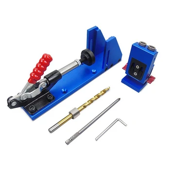

GYTB Oblique Drill Locator Positioner Jig Drill Guide Joinery Woodworking Tool Kit Drilling Bit Wood Xk-2 Slant-Hole Drilling