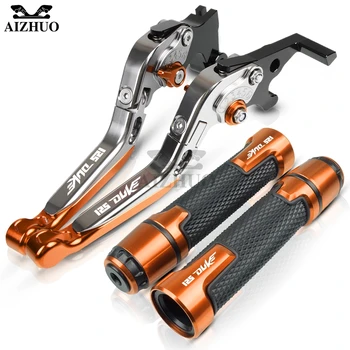 

Motorcycle Levers Brake Clutch Levers & Grips Handle Grips End Set For KTM 125DUKE DUKE 125 Duke 2011-2015 2016 2017 2018