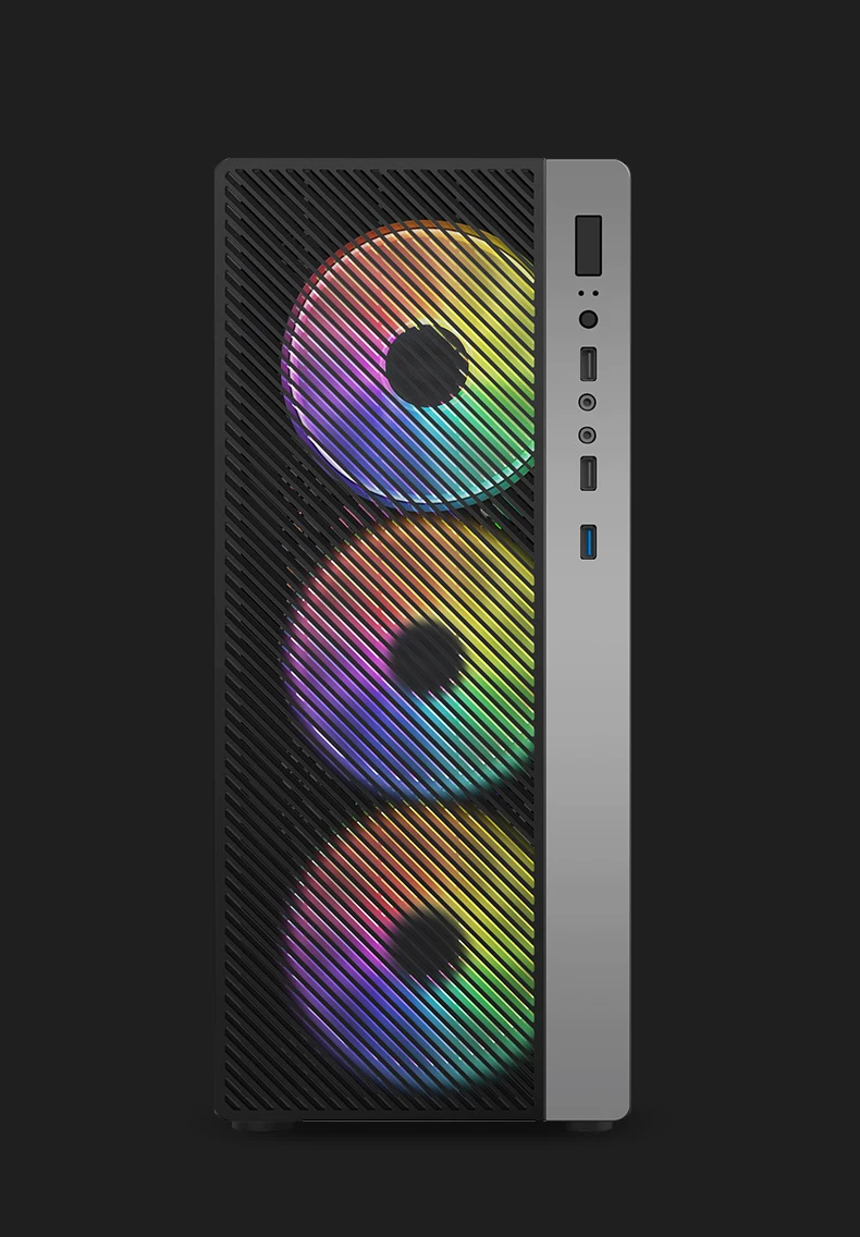 Acumulado para Evesky Placa de Volta Glória Computador Case Desktop Faça Você Mesmo Completo-lado Transparente Jogo Água-de Refrigeração Atx Grande Linha Controladores solares