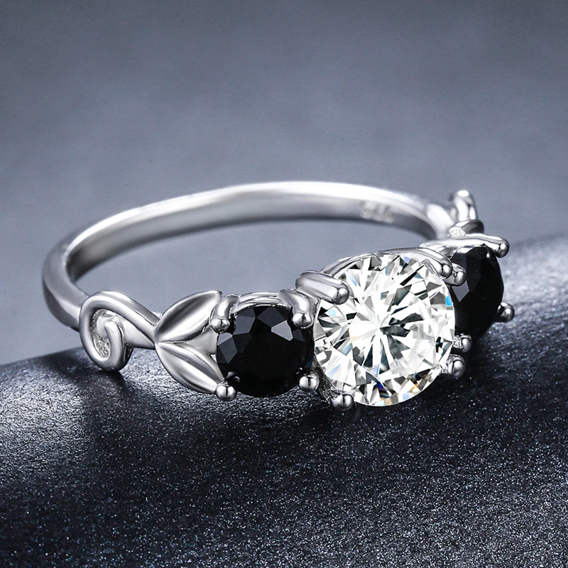 SODROV кольцо из стерлингового серебра 925 пробы классические обручальные кольца для женщин ювелирные изделия из стерлингового серебра G090