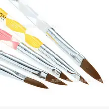 Маникюрная Хрустальная ручка-карандаш для маникюра, флуоресцентный маркер, спиральный стержень, набор ручек, 5 спиральных стержней, Хрустальная ручка