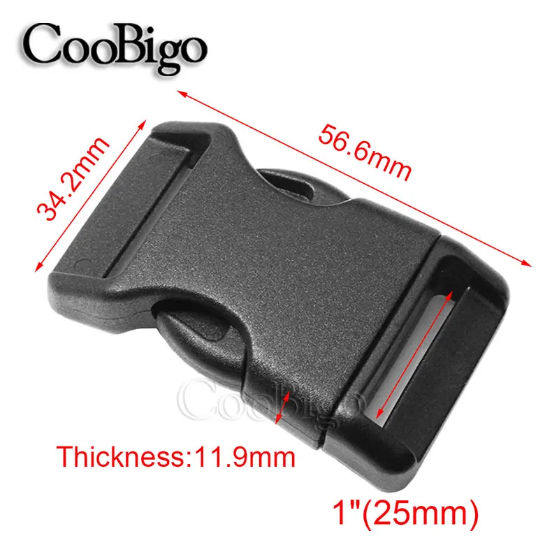 Fibbia In Plastica Fibbie A Sgancio Clip Per Cinturino Cintura Tattica Da Uomo Paracord Bracciale Borsa Accessori 20mm 25mm 32mm 38mm 50mm