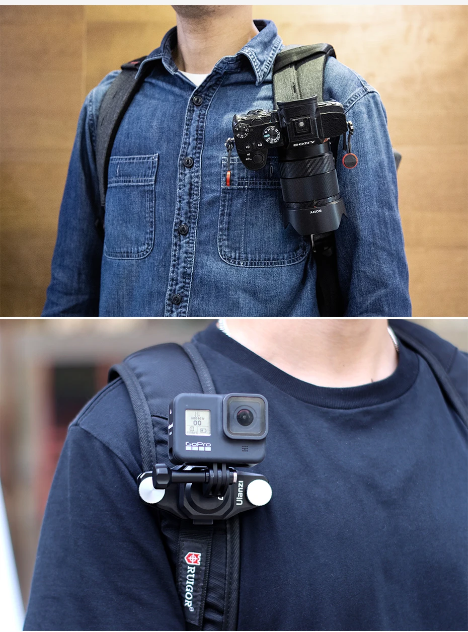 dslr gopro sjcam dji osmo câmera alça