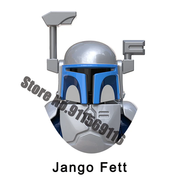 Din Djarin Boba Fett Mandalorian Building Blocks Grogu Baby Yoda Death Watch Paz Vizla Bo-Katan Jango Star Action Figure Wars B-XP310