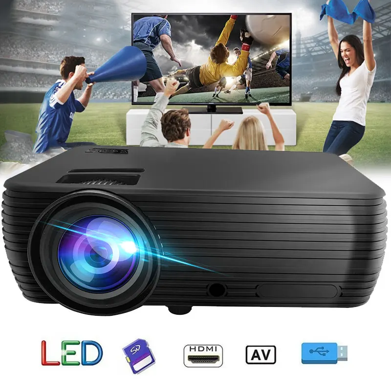 

SD30 miniature children's projector with 60-inch soft cloth projection screen + waterproof bag Foldable Anti-crease Portable