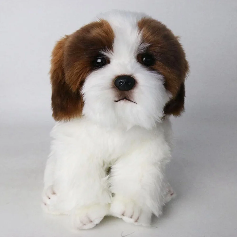 

Милый длинный пудель, игрушка-собака, детская мягкая плюшевая игрушка, подарки на день рождения и Рождество