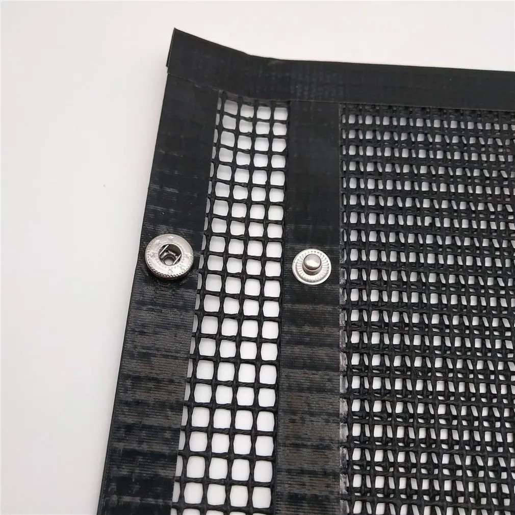 Non-stick Barbecue Mats Grid Shape BBQ Grilling Mats Heat Resistance Mats Outdoor Cooking Gadgets