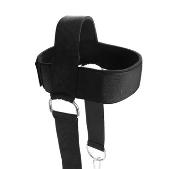 

Neoprene Padded Head Harness with 30-inch Chain for Neck Training Exercise Gym Weight Lifting Strength