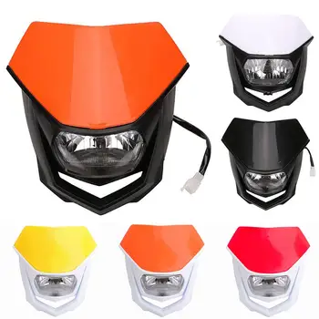 

2019 12V 35W Universal Motorcycle Ghost Face Front Lamp Grimace Headlamp Headlight