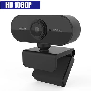 

HD Webcam 1080P Camera web For Microsoft Computer Video PC Laptop WebCamera Rotatable Auto Focus USB Webcams Built-in Microphone