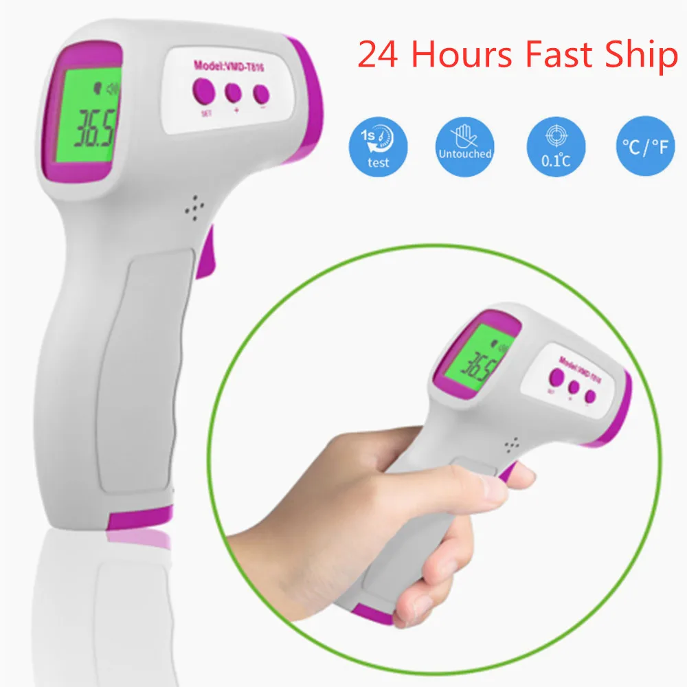 

lnfrared Electronic Thermometer Home Baby /Adult Thermometer Non-Contact Medical Forehead Digital Temperature Measure