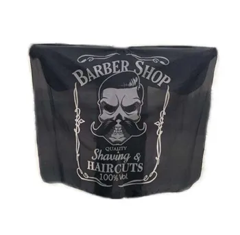 

Hot 100pcs/lot Haircut Hairdressing Barber Cloth Skull Pattern Apron Polyester Cape Hair Styling Design Supplies Salon Barber