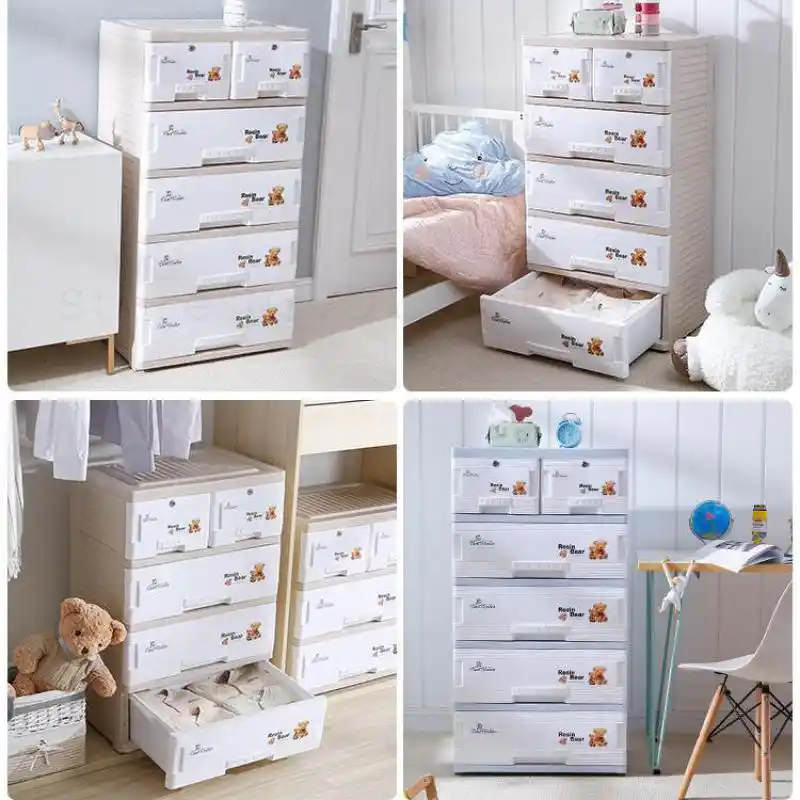 Abs Armoire De Rangement Tiroir En Plastique Enfants Vetements Bebe Garde Robe Rangement Finition Poitrine De Tiroirs For Chambre Cuisine 58 114cm Size A 40 Ameublement Et Decoration Cuisine Maison