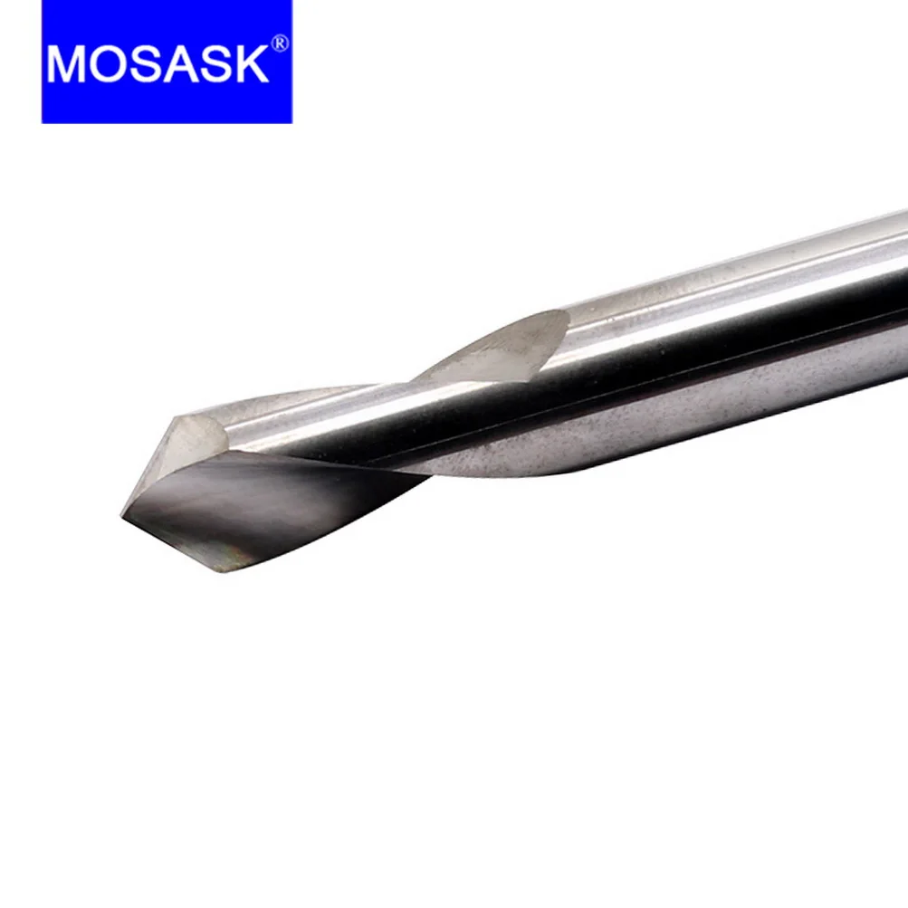 

MOSASK 1PCS Tungsten Stainless Steel Copper Aluminum Lathe Bits Metal Working 4 6 8 MM Carbide Milling Cutter
