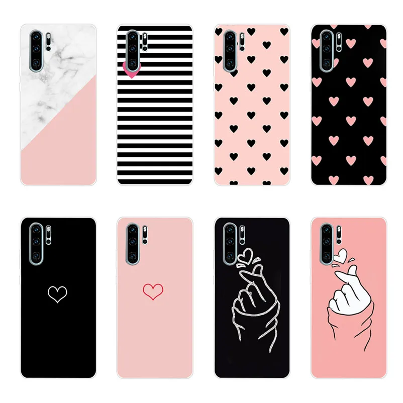 Soft Silicone TPU Cover For Huawei P Smart 2019 Case Luxury Phone P8 P9 Lite Mate 20 P10 P30 P20 lite Pro Coque |