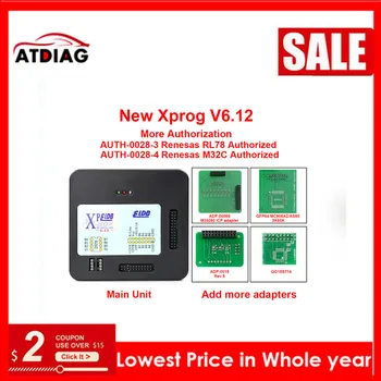 

Lastest Version Xprog v6.12 X-prog M Box V6.12 Xprog-M Box ECU Programmer