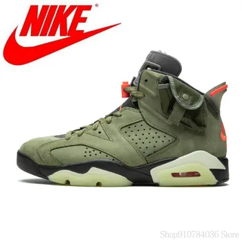 

Original Air Jordan 6 Black Infrared Basketball comfortable Shoes RETRO CNY Sport Sneaker TS Green