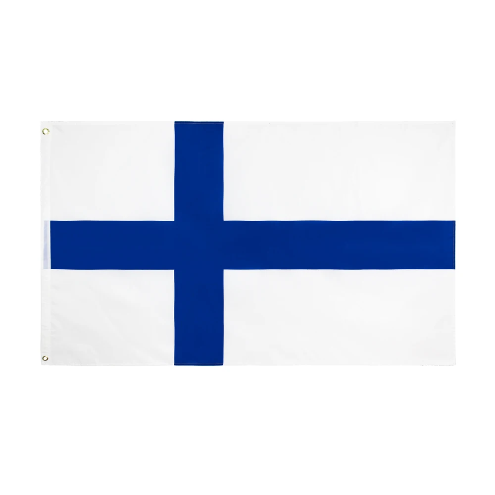 Xiangying 90x150 см синий крест Suomen tasavalta suomi fi плавник финский флаг | Дом и сад