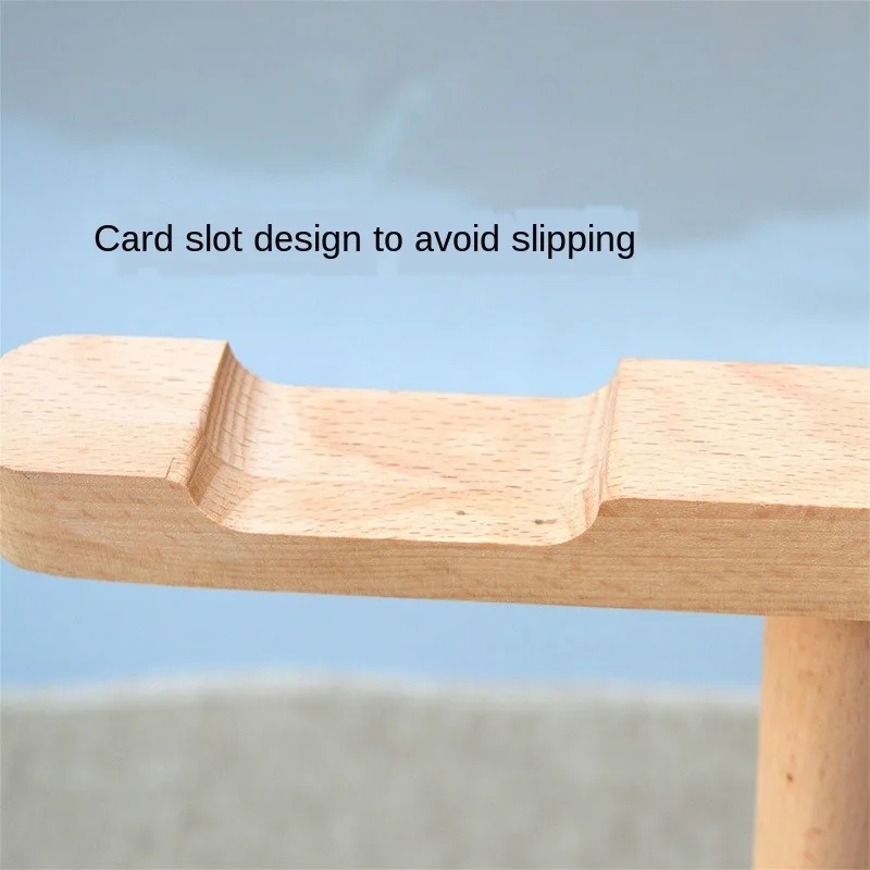 Solid Wood Headset Headphone Holder Earphone Rack Stand Headset Display Rack Headphone Holder Bracket Headphone Stand