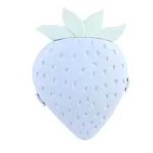 Пшеничная солома фрукты разделенная тарелка Клубника Дизайн фрукты еда Закуски Лоток пластиковые орехи коробка для хранения конфет с крышкой