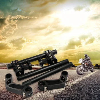 

CNC Motorcycle Handlebar Adjustable Steering Removable Handle Bar System For Bike Dirt handlebar Bike Motocross Scooter