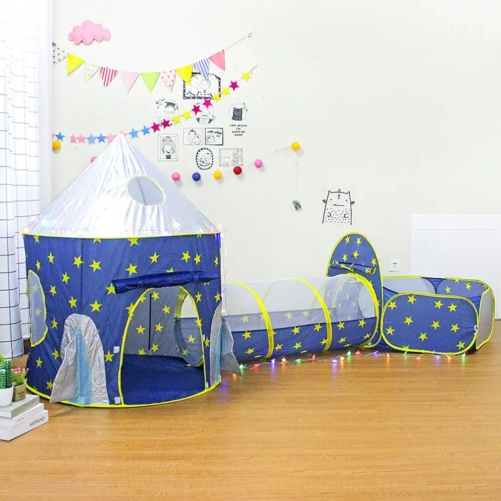 2019 NEW Hot Creative Children'S Tent Toy Game House Space Capsule Yurt Indoor And Outdoor Castle Children'S Play House