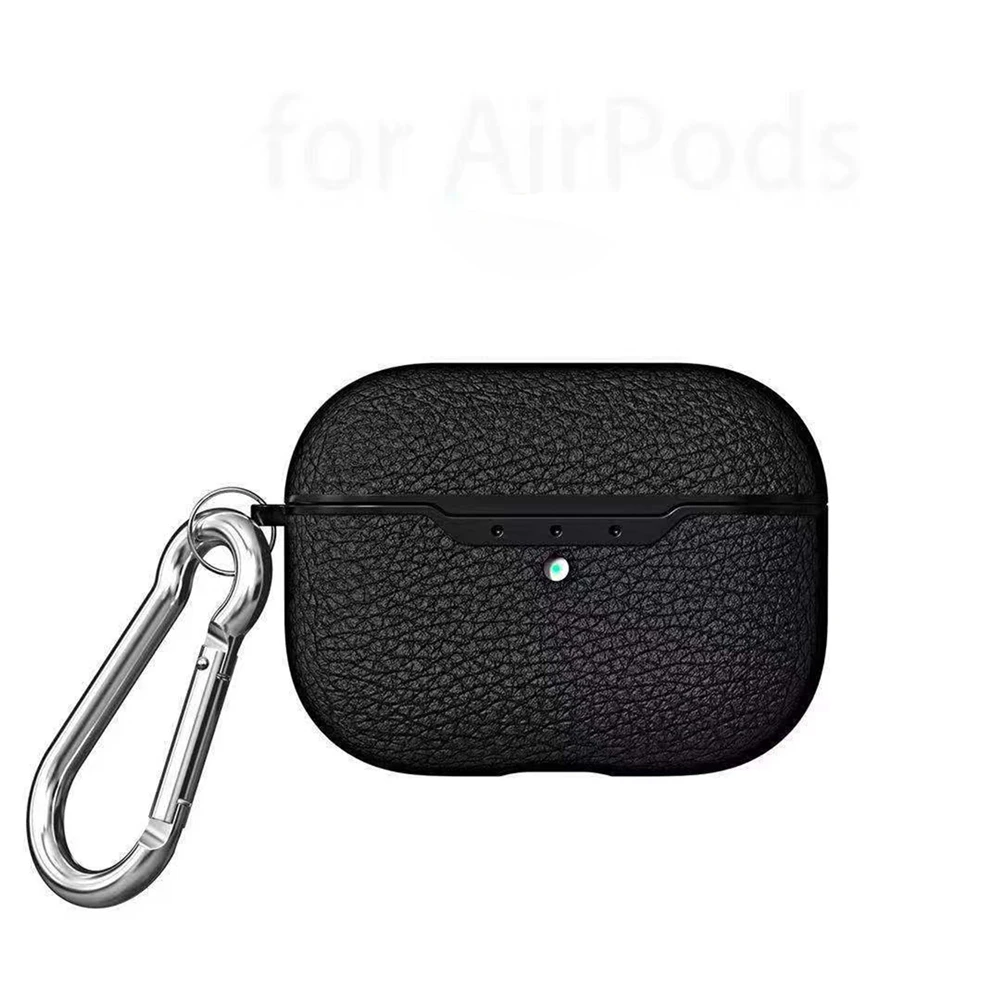 Защитный чехол из искусственной кожи для Apple AirPods Pro 2019 беспроводной Bluetooth наушник