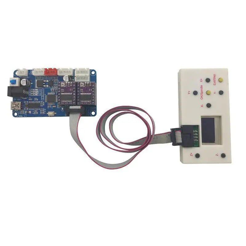 Daedalus Автономный контроллер плата GRBL 3 оси CNC экран для PRO 1610/2418/3018 гравер