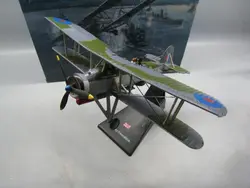 1/72 Вторая мировая война Англия, Британский Армейский торпедный аттакт Swordfish биплан военный истребитель классические авиационный самолет