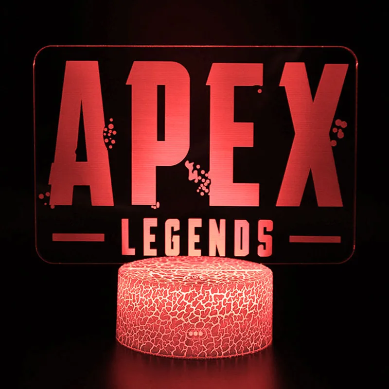 Новинка Apex легенды ночник фигурку Цвета переменчивый светящиеся игрушки для детей на день рождения рождественские подарки